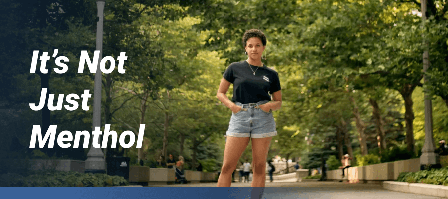 Woman standing in park
